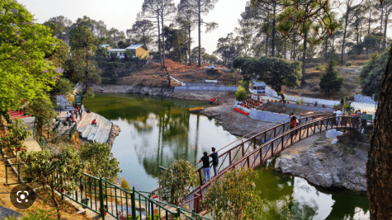 The Stunning Beauty of Lansdowne from the Rooms at GMVN Tourist Hotel