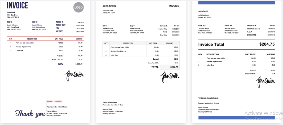 Travel Agent Invoice Template- Travel agent summary - sample template invoice