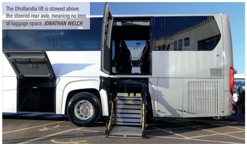 Scania Touring Bus Stair