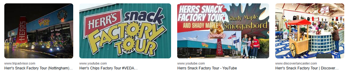 Herrs Factory Tour Snack