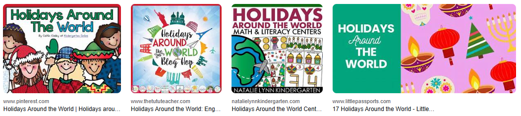 Holidays Around The World Hangaroo Answers