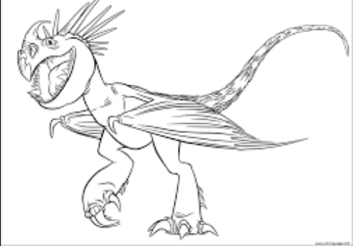 Toothless how to train your dragon coloring pages (ColoringBay)