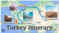 Top Regions to Explore Using a Turkey Tourist Map