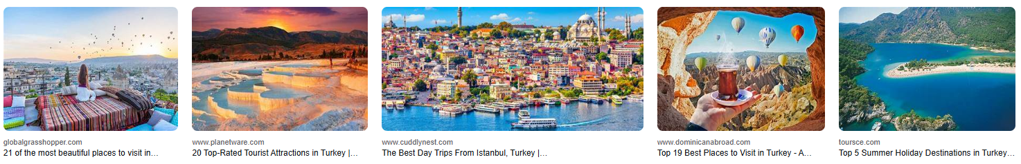 Turkey Tourism Places