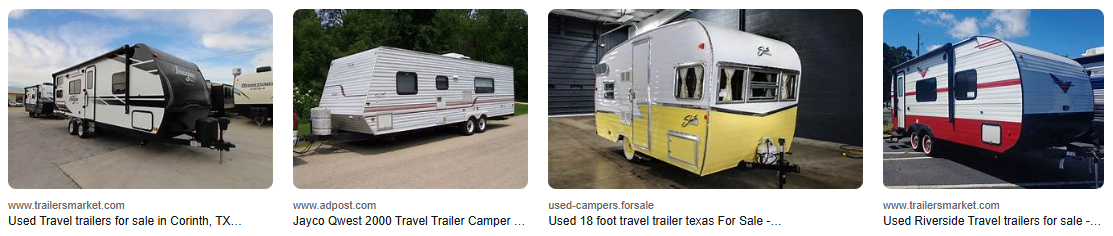 Cheap Used Travel Trailers for Sale in Texas