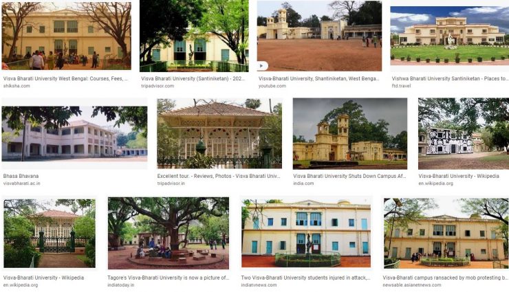 Vishvabharti Campus Educational Places in West Bengal