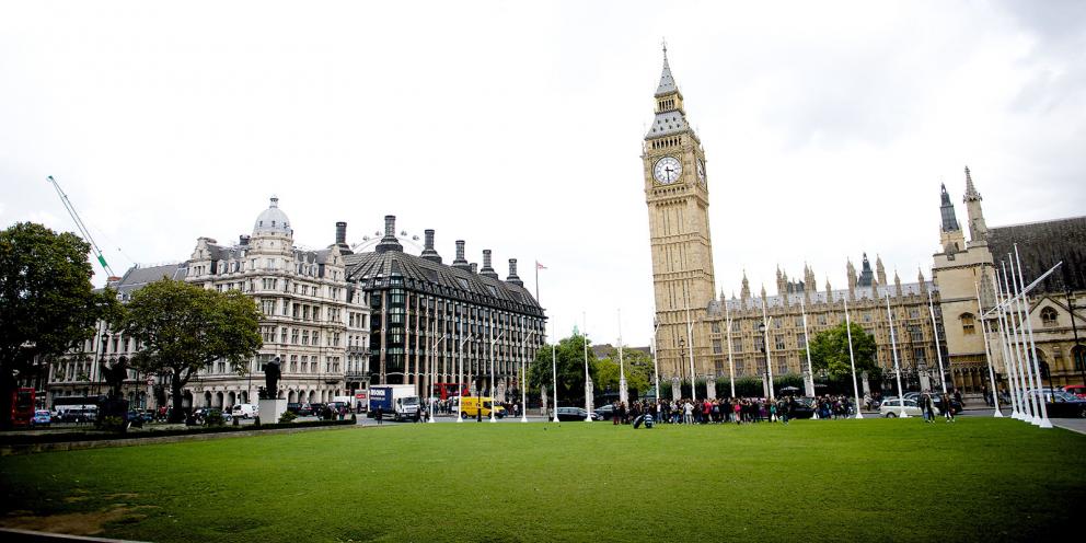 Westminster Abbey, Parliament Square and Big Ben London