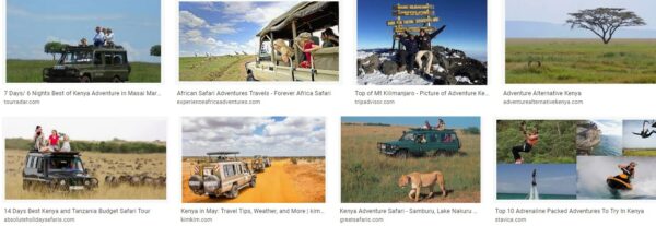 Safari experience kenya - adventures kenya and tanzania