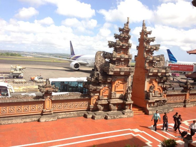 Ngurah Rai international airport runway (Pinterest)