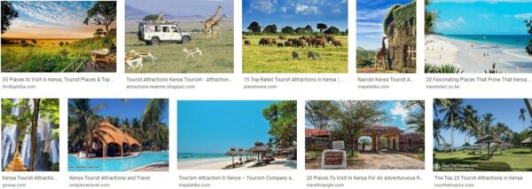 Tourist Attraction Places in Kenya
