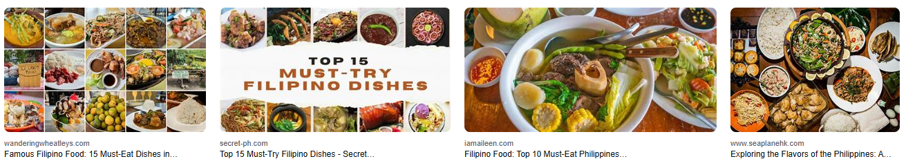 A Culinary Adventure: Must-Try Filipino Dishes