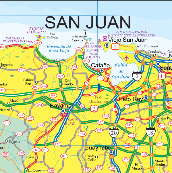 The Ultimate San Juan Puerto Rico Tourist Map- Your Complete Guide to Exploring the Capital