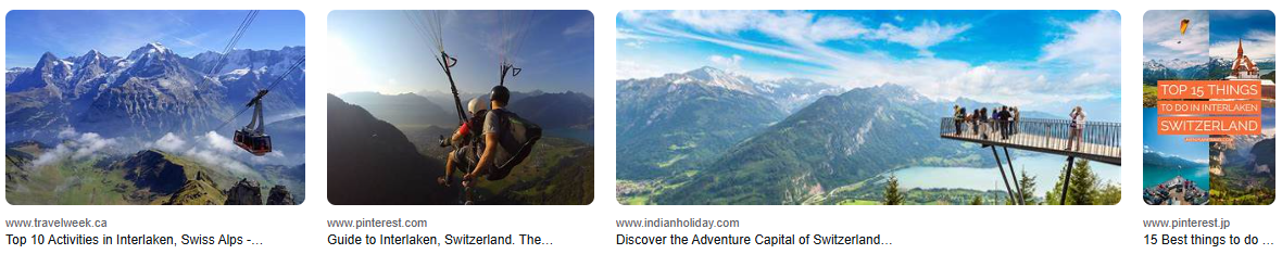Interlaken- The Adventure Capital of Switzerland - Switzerland Tourist Places Photos