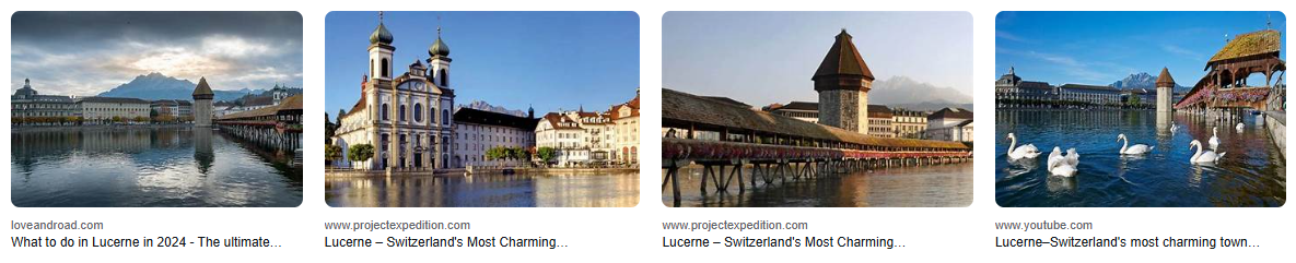 Lucerne- A Charming Blend of History and Scenic Beauty - Switzerland Tourist Places Photos