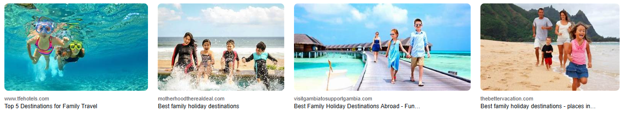Good Family Holiday Destinations
